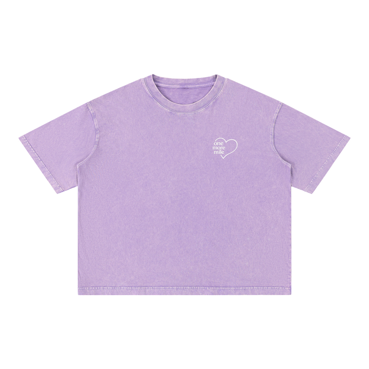 Mineral Wash Boxy Cotton T-Shirt