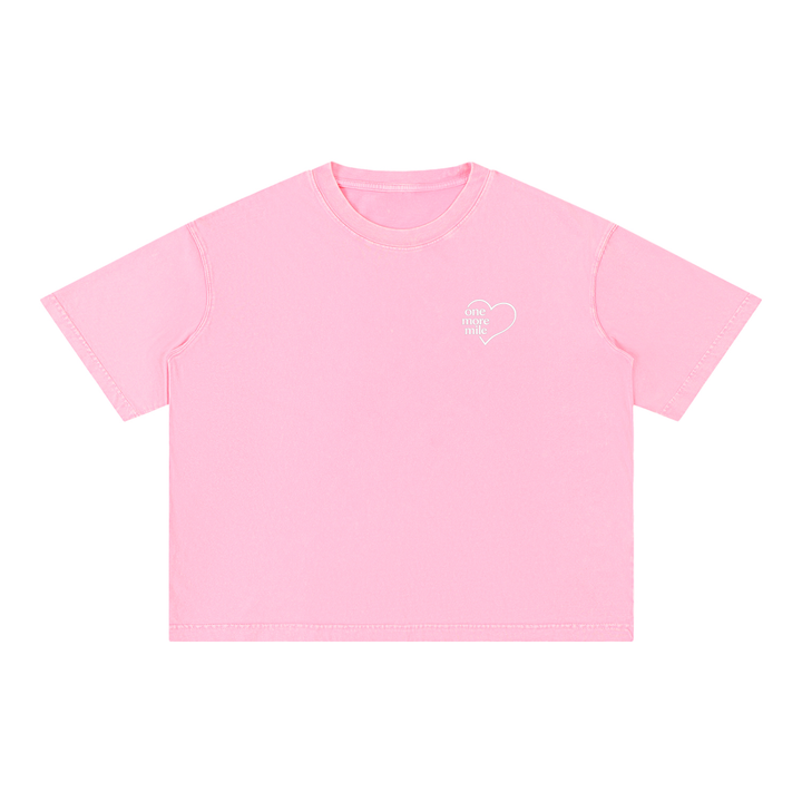 Mineral Wash Boxy Cotton T-Shirt
